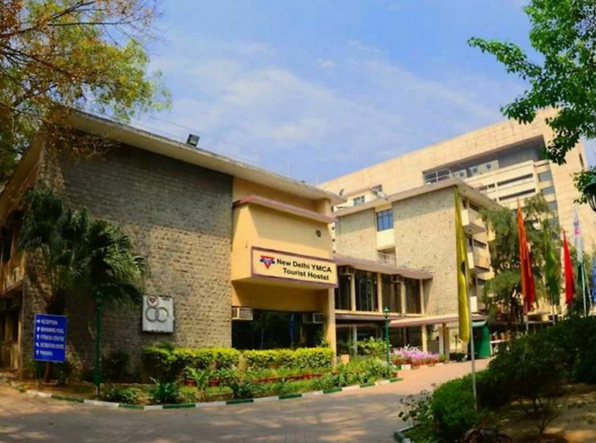 New Delhi Ymca Tourist Hostel Esterno foto